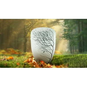 Biodegradable Cremation Ashes Funeral Urn / Casket - GONE WITH THE WIND